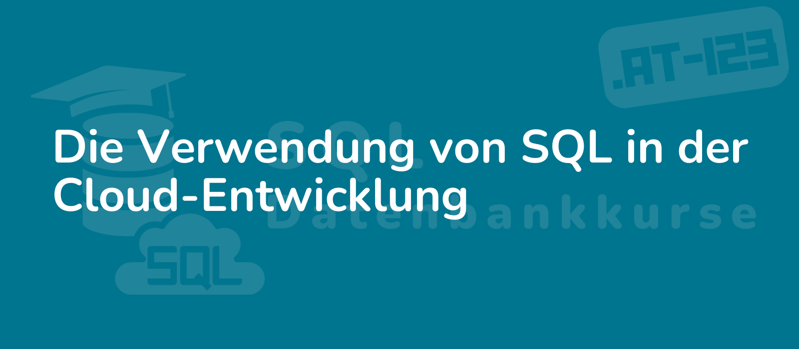 cloud developer coding with sql on a virtual screen with a modern tech background representing efficient cloud development 8k quality